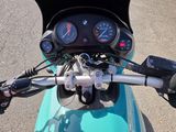 a close up of the handlebars on a motorcycle