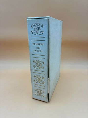 PASCAL : Les pensées. Lyon, aux Editions du Fleuve, 1968, in-4 en...