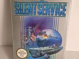 the box for the game silent service is sitting on the table