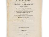 un vieux livre avec un titre en noir et blanc