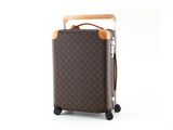 Valise Louis Vuitton Monogramme avec poignée en bois