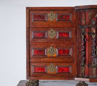 CABINET sur pied de forme rectangulaire à ressaut central pr… (photo 3)