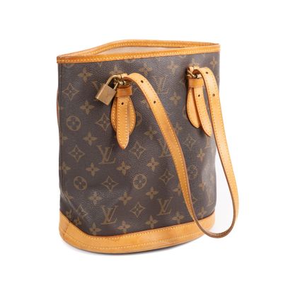 louis vuitton monogram canvas bucket bag