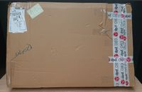 Lot de 2 tables basses CALYON décor travertin - 90 x 90 x 41… (photo 3)