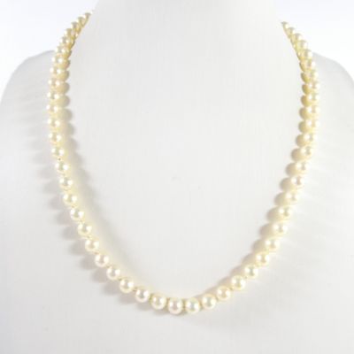 un collier de perles blanches sur un mannequin mannequin mannequin mannequin mannequin mannequin mannequin mannequin mannequin mannequin
