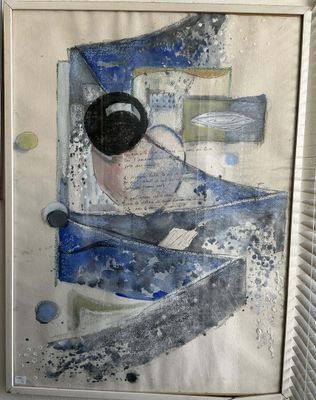 une photo d'un tableau représentant une femme assise sur une chaise