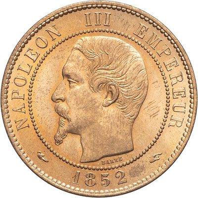an image of a gold coin with a man ' s face on it