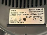 a close up of a label on a grill