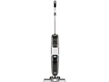 the cordless vacuum is clean and ready to use on the floor