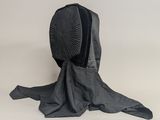 an image of a black hat on a mannequin