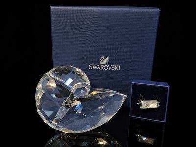 swarovski swarovski crystal heart ornament with box