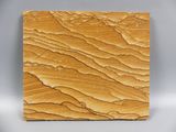 a close up of a piece of wood that has been made to look like waves