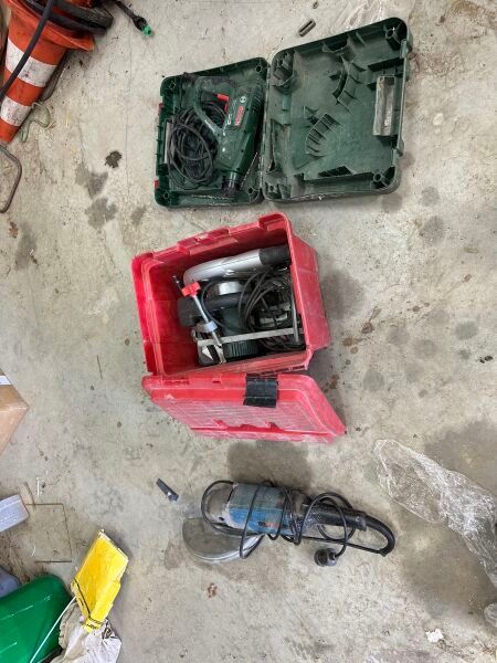 1 disqueuse électroportative RYOBI diamètre 230