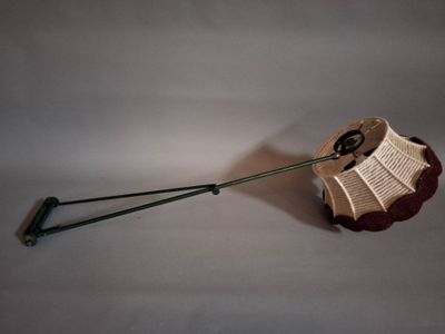 a small lamp that is on top of a table