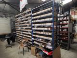 a large room with a lot of shelves full of items