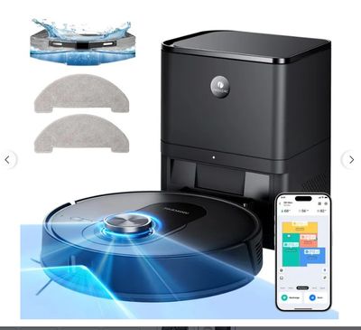 an image of a black and white photo of a roombake and a remote control