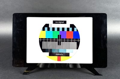 Lampe Dakitch « non signé » Dimensions 46 x 28 cm