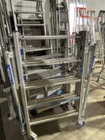 Echafaudage pliant d'intérieur roulant hauteur :1,80 M Z'TOW…