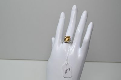 une image représentant la main d'un mannequin blanc avec une bague au doigt