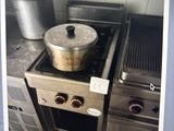 une photo d'une casserole posée sur une cuisinière dans une cuisine