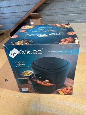 a close up of a box of food on a table