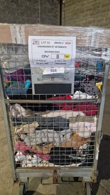 Chaussures et Vêtements de Seconde Main — Lot Mixte
