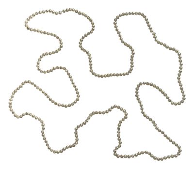 SAUTOIR de perles baroques, longueur : 240 cm.