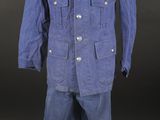 an image of a blue jacket and pants on a mannequin