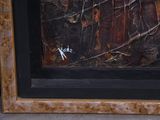 a picture of a picture of a bird in a picture frame