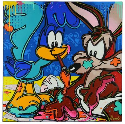 Melvyn BARROS (Artiste Contemporain Nîmois). Innocence. Acry…