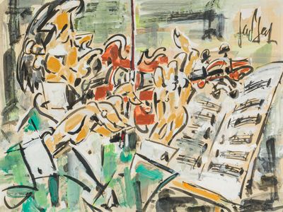 GEN PAUL (1895-1975) Violoniste - Photo 1