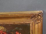 a picture of a painting on the wall of a room