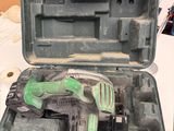 a tool in a case on a table in a room