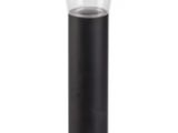a close up of a solar powered lamp on a white background