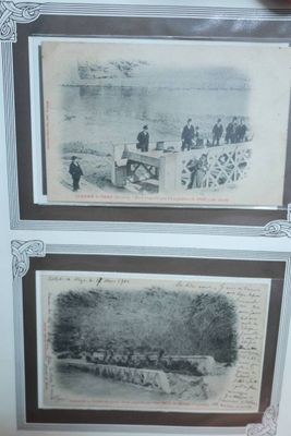 3 cartes - collet de Dèze pont emporté (2 cartes) Langogne h…