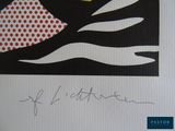 a picture of a painting with a fish on it
