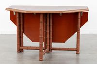 Atelier Jacques Leguennec, table à pieds repliables en imita… (photo 4)