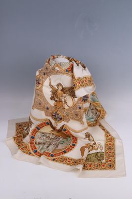 a white hat with a crown on top of it