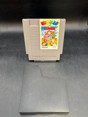 un jeu Nintendo posé sur une table
