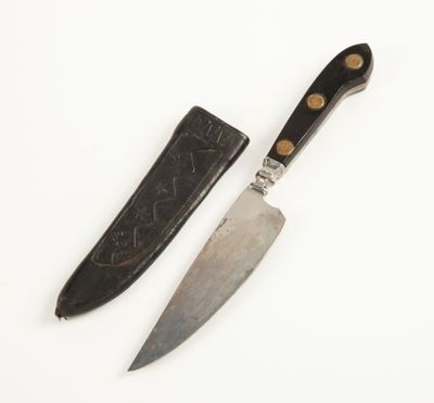 Forte dague évoquant une dague à la génoise, large lame, poi… - Photo 1