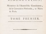 an old book with a black and white image of the title of a poem