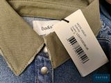 a label on the back of a pair of jeans
