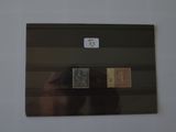 l'image d'une feuille de papier sur laquelle figurent des timbres