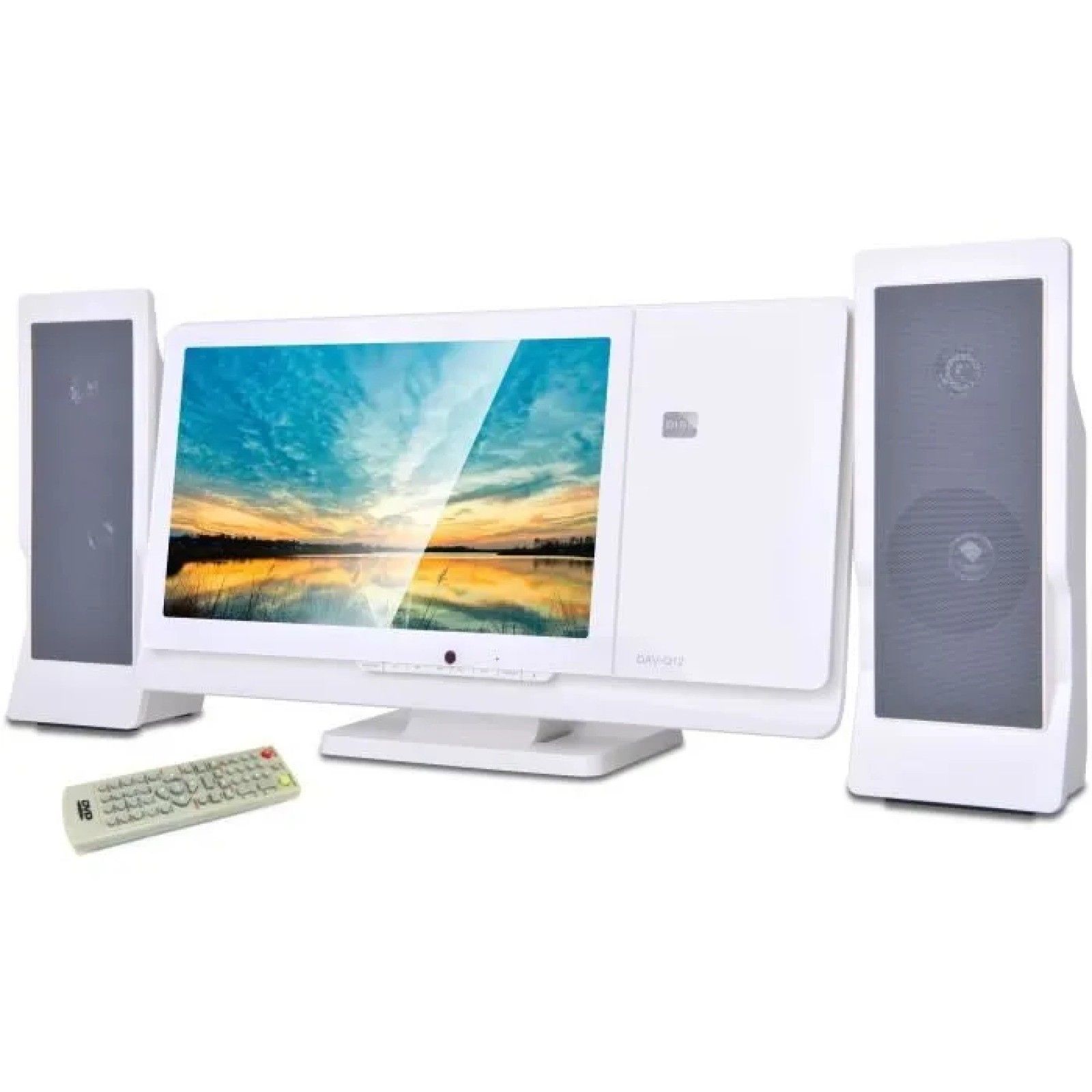 10798-68 / Chaîne HIFI - INOVALLEY - CH43-DVD - Blanc - Lect…
