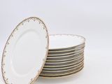 a lot of plates stacked on top of each other