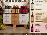 de nombreuses bouteilles de vin exposées dans le magasin
