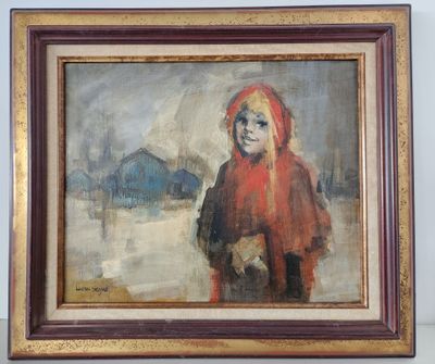 DELMAS Lucien (1936), H/T, "Souvenir de Kalinie", SBG, 46 × …