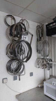 a room with a lot of different types of wires on the wall