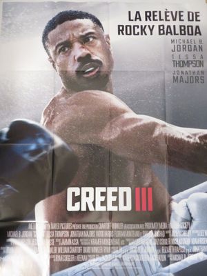 affiche de « Creed II » mettant en scène Rocky Balbbaa sur un ring de boxe