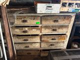 many drawers that are stacked on top of each other
